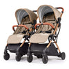 Poussette bébé Lejoux. Poussette pliable et légère - Beige