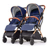 Poussette bébé Lejoux. Poussette pliable et légère - Beige