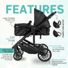 Lejoux Avant Baby Pram Stroller Carrycot Pushchair 0 Months+