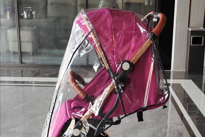 How to Fit a Rain Cover to a Stroller