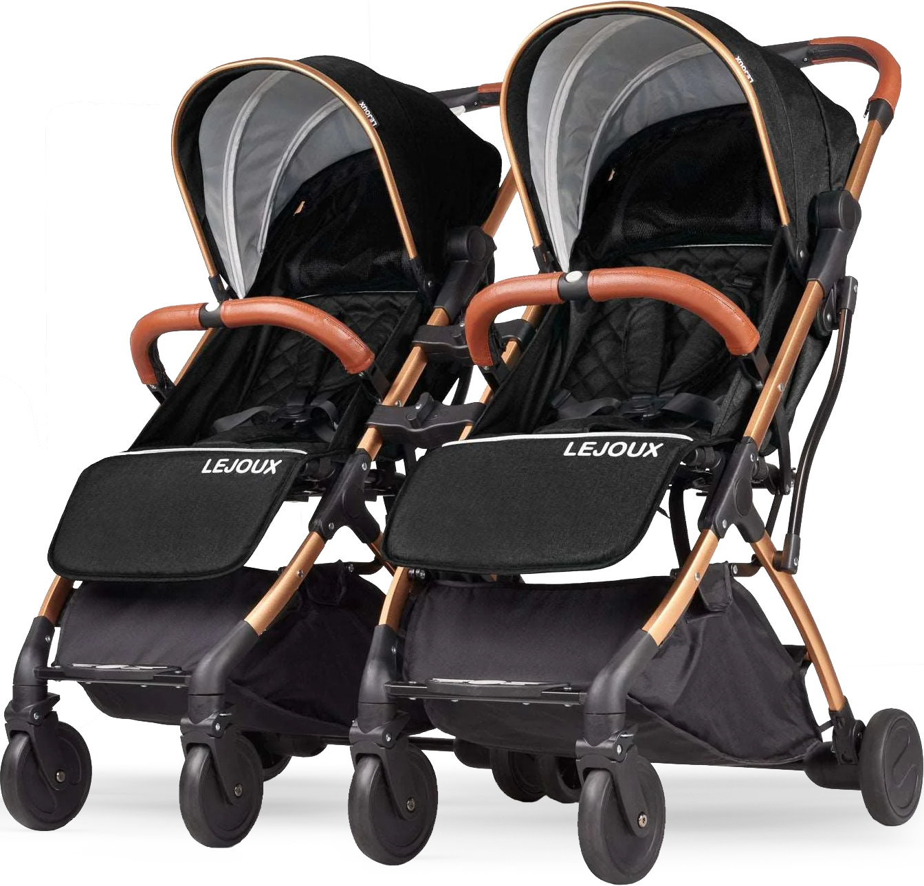 Twin Lejoux Baby Stroller (Includes twin clips)