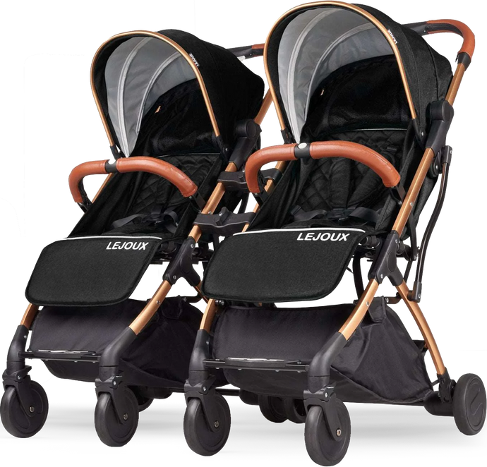 Twin Lejoux Baby Stroller (Includes twin clips)