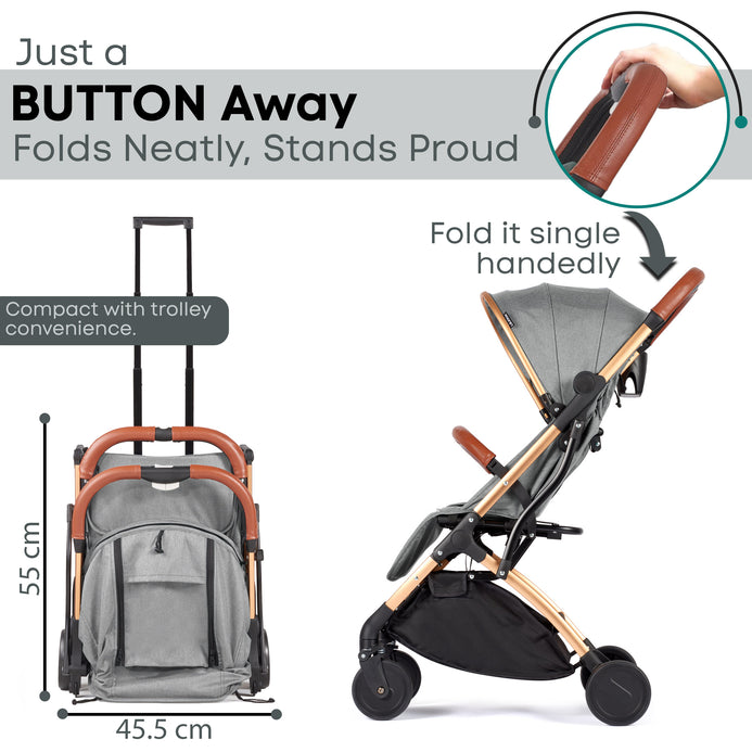 folding travel stroller