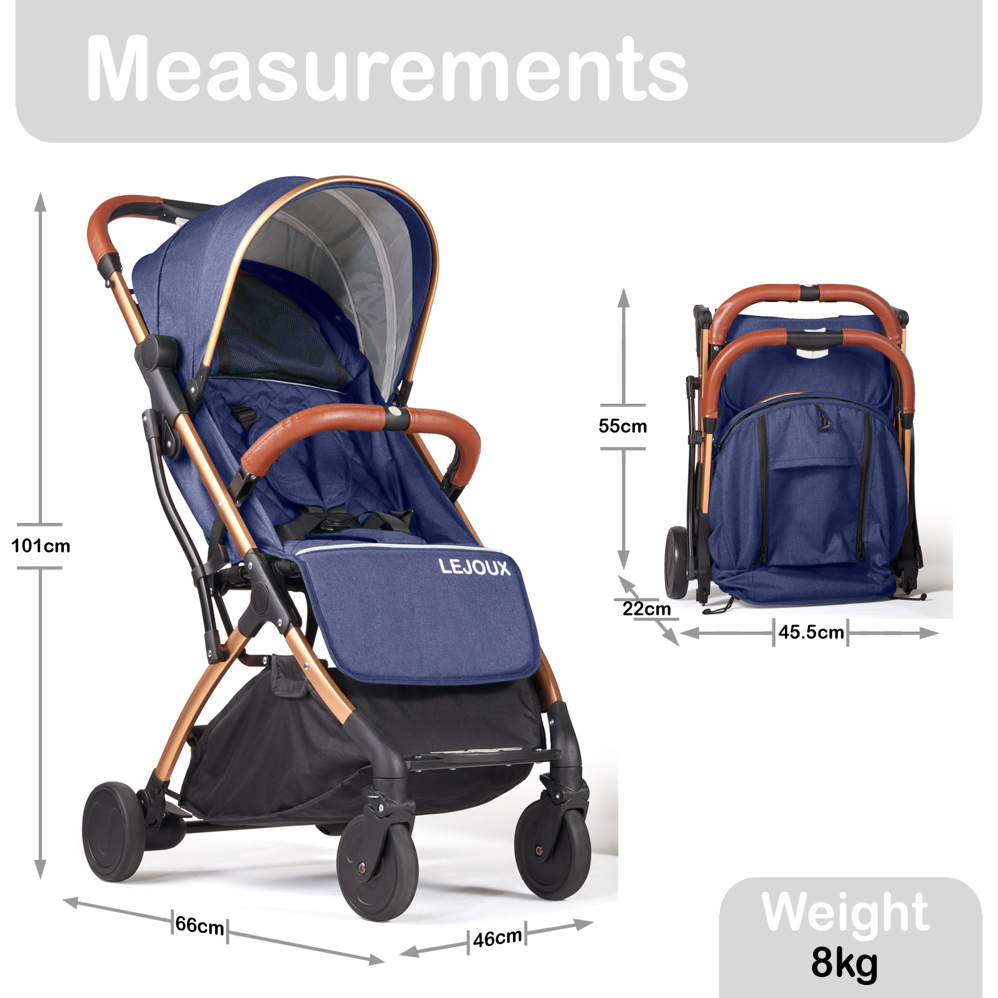 Lejoux Go Baby Stroller