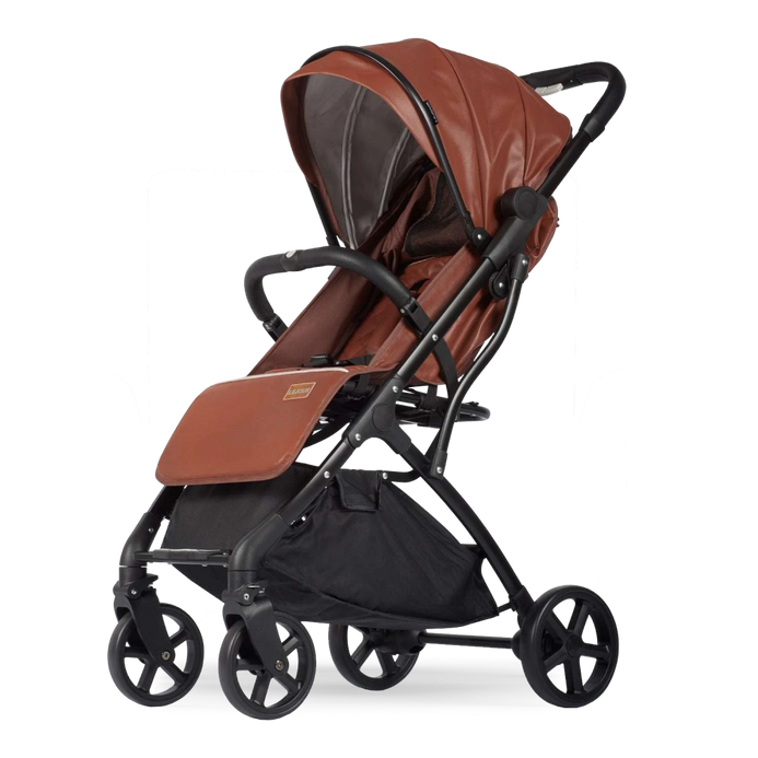 Leather pushchair stroller online