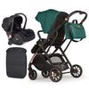 Lejoux+ Travel System Including Car seat, Footmuff, Mum Bag