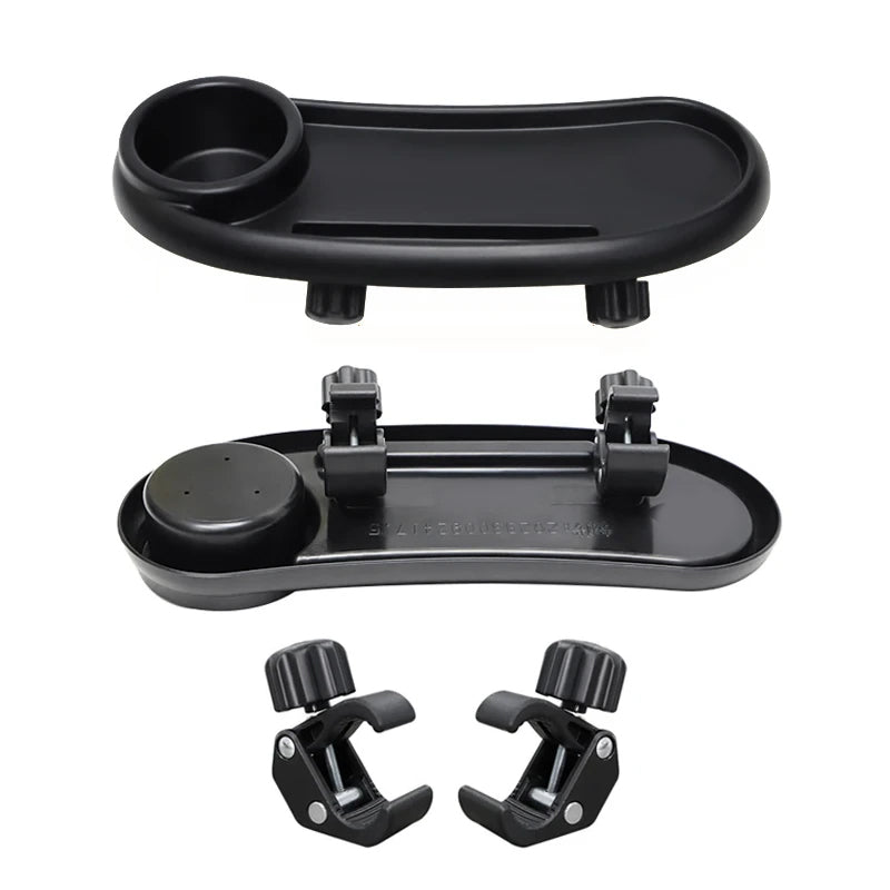 Lejoux Universal Stroller Tray with Cup Holder & Phone Slot ...